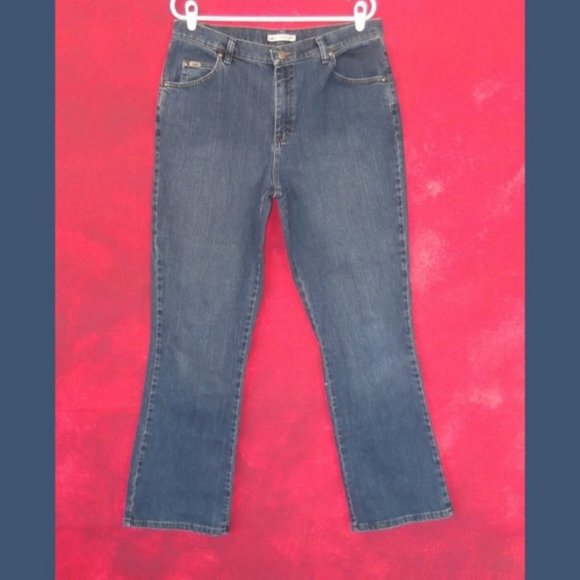 Lee Relaxed Bootcut Jeans Size 14 - Picture 2 of 8